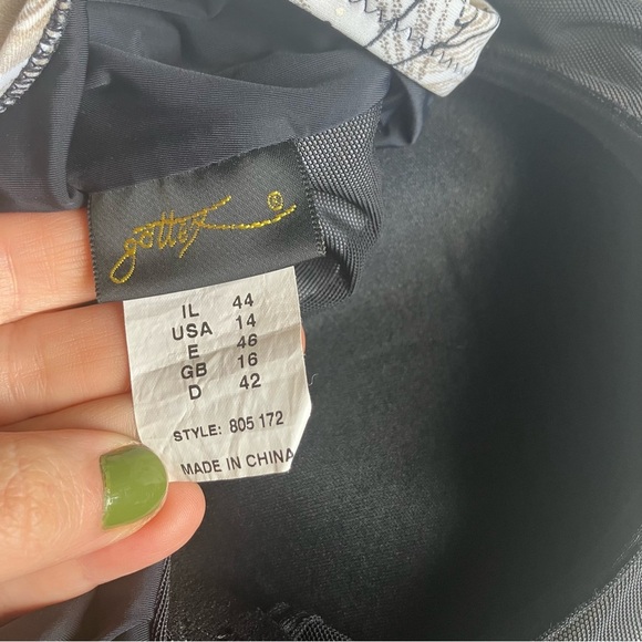 Profile by Gottex Vintage Beaded Swimsuit One Piece 14 - Picture 8 of 8